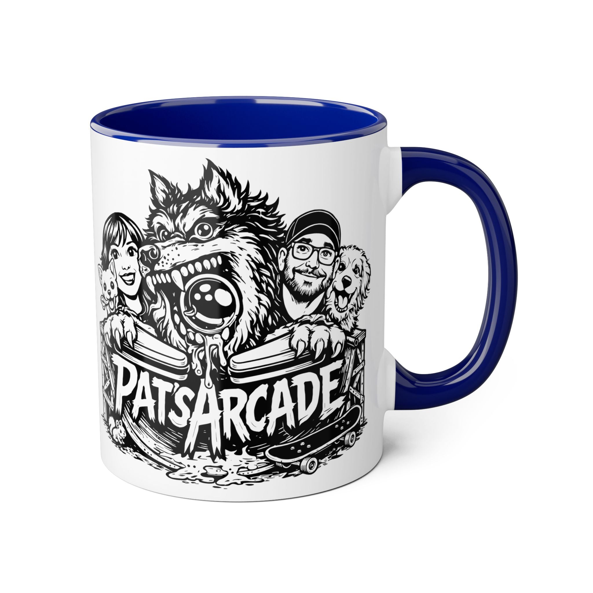 Pat’s Arcade "The Pack" Coffee Mug