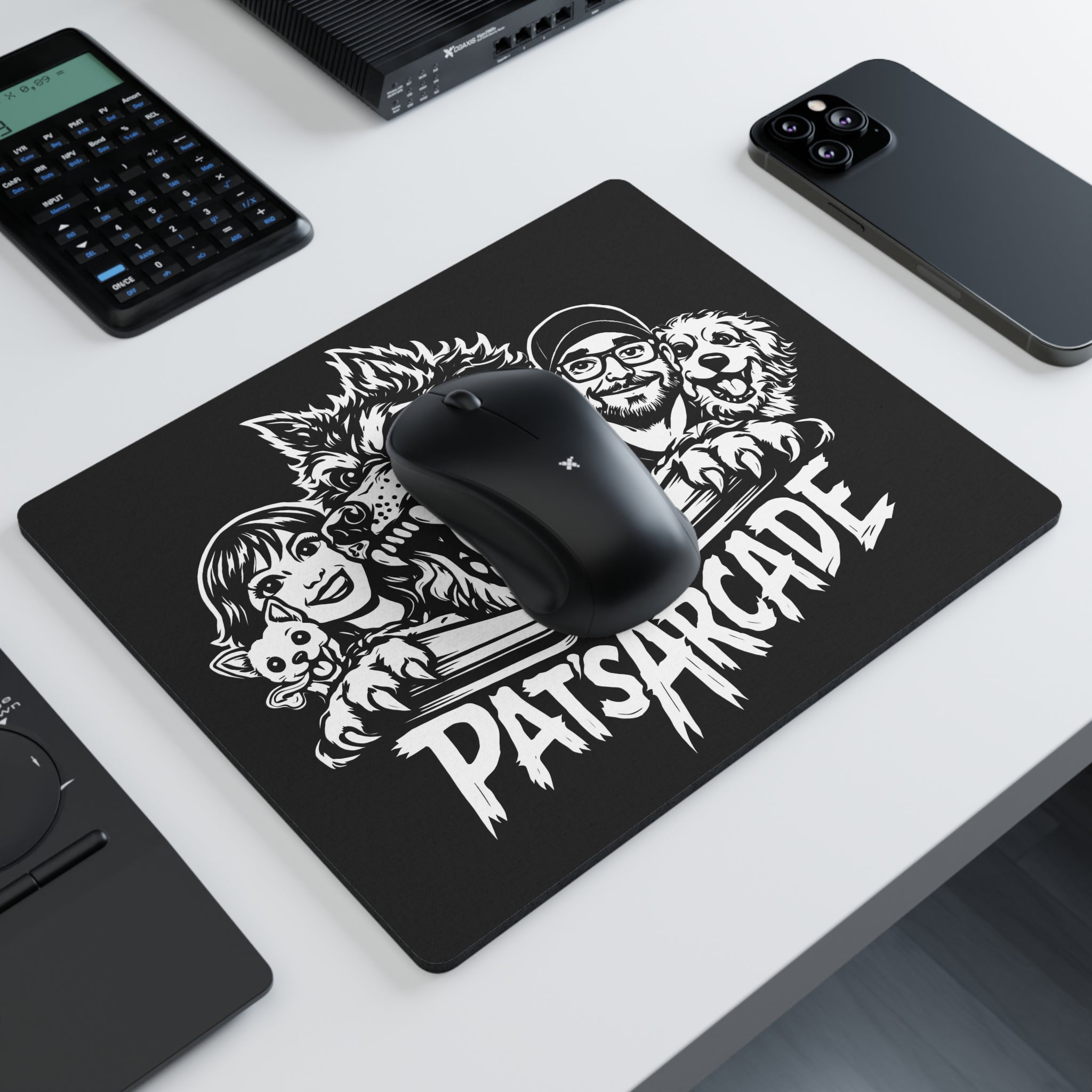 Pat's Arcade "The Pack" Rectangular Mouse Pad