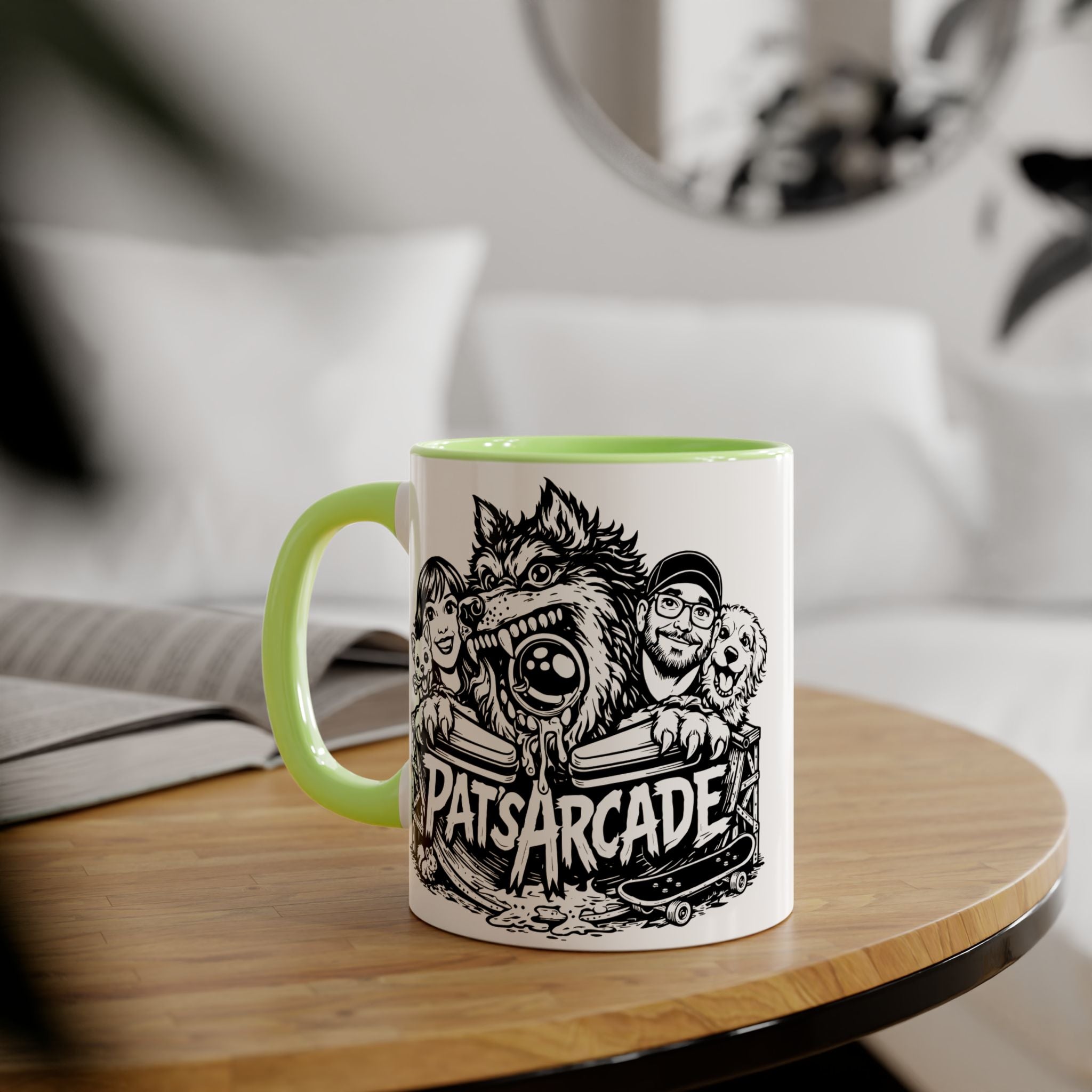 Pat’s Arcade "The Pack" Coffee Mug