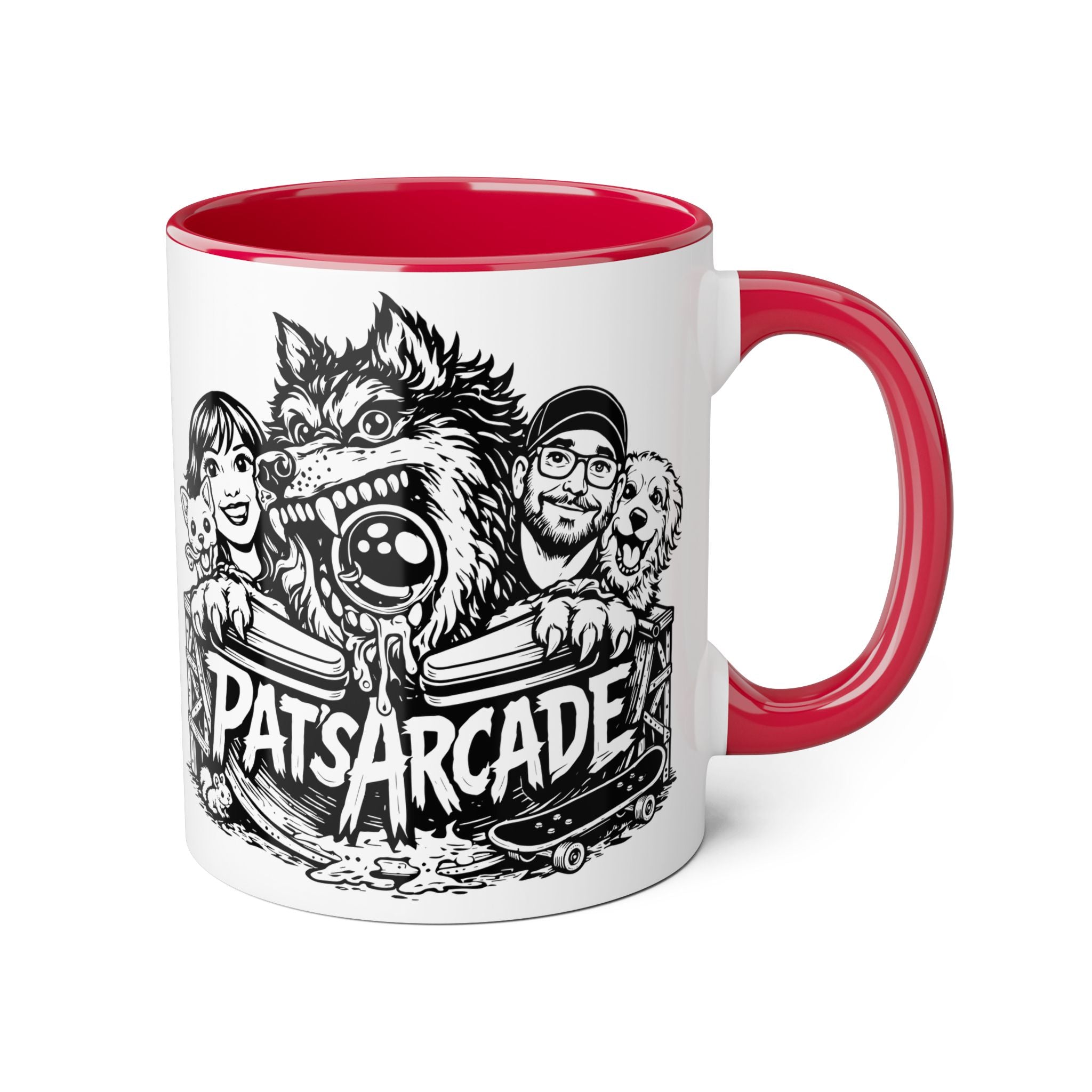Pat’s Arcade "The Pack" Coffee Mug