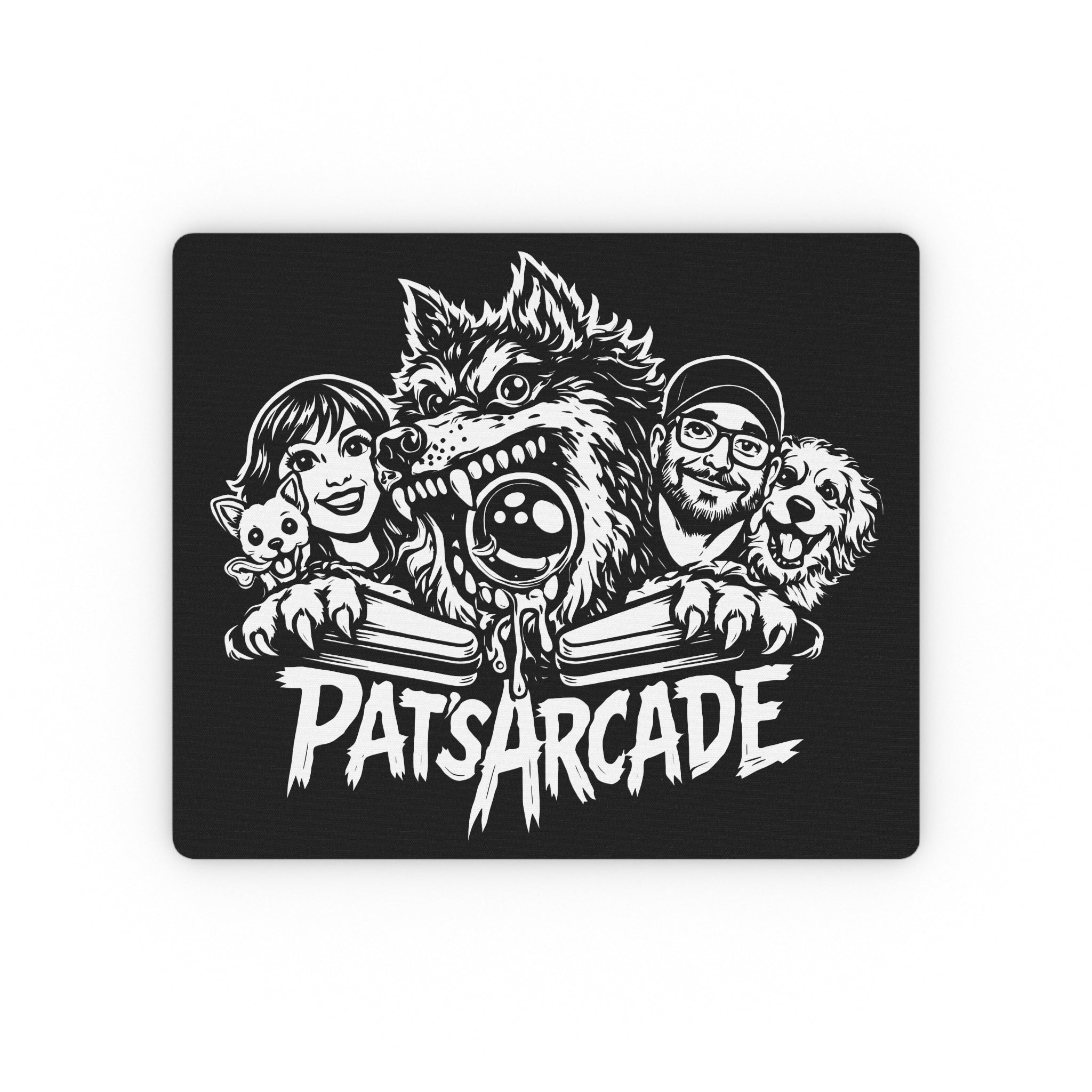 Pat's Arcade "The Pack" Rectangular Mouse Pad