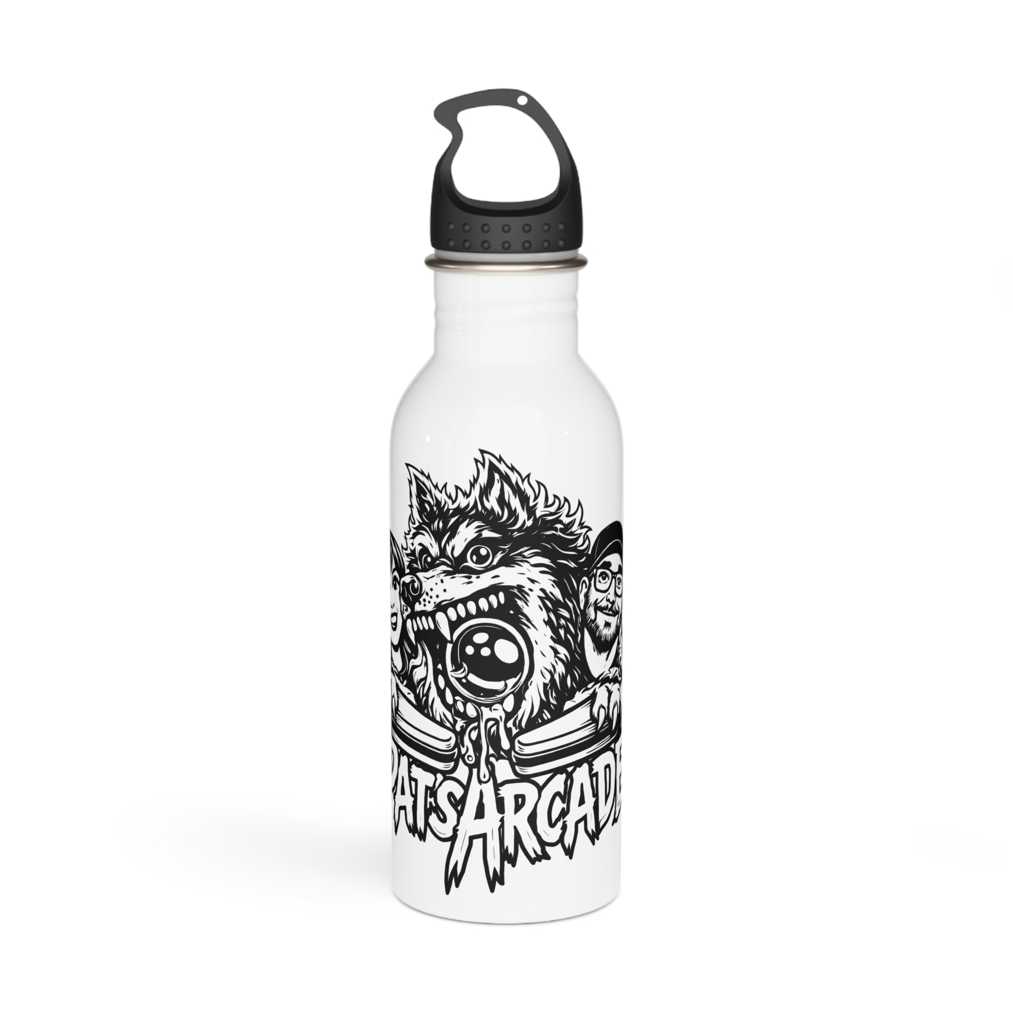 Pat’s Arcade “The Pack” Stainless Steel Water Bottle