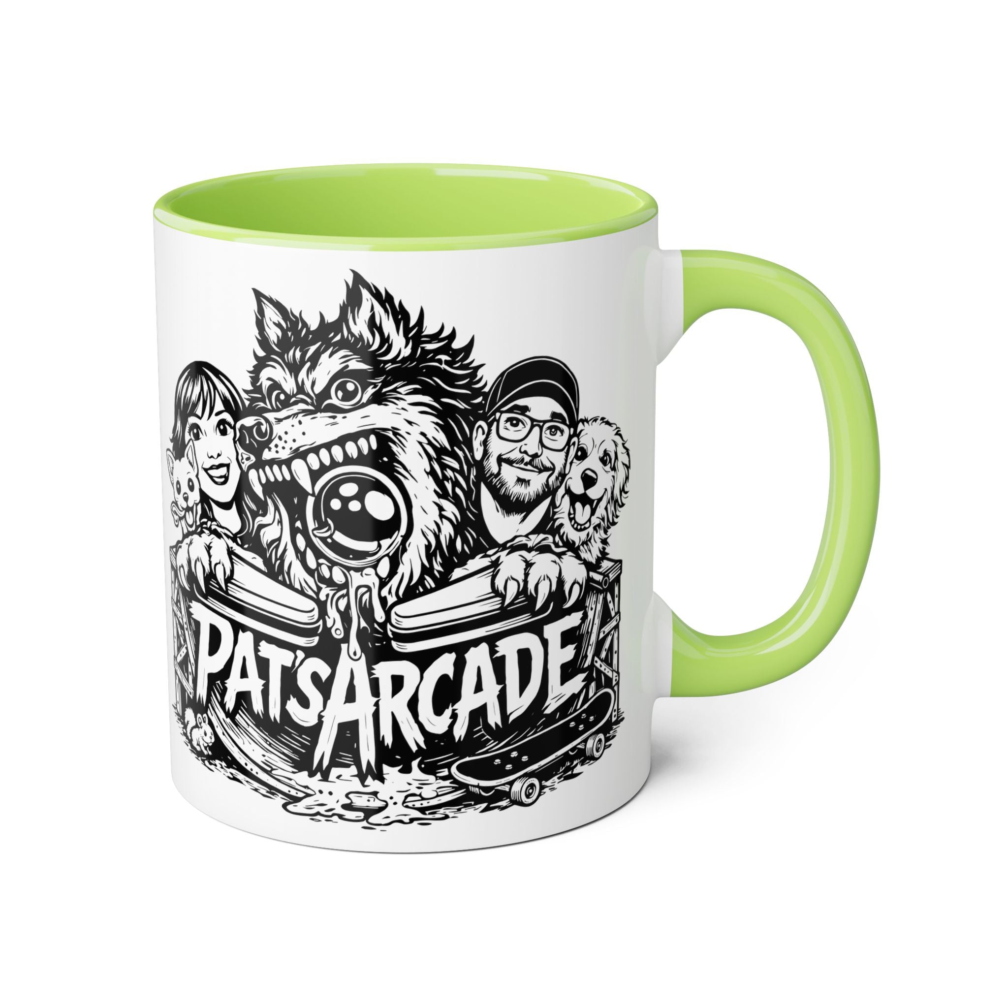 Pat’s Arcade "The Pack" Coffee Mug