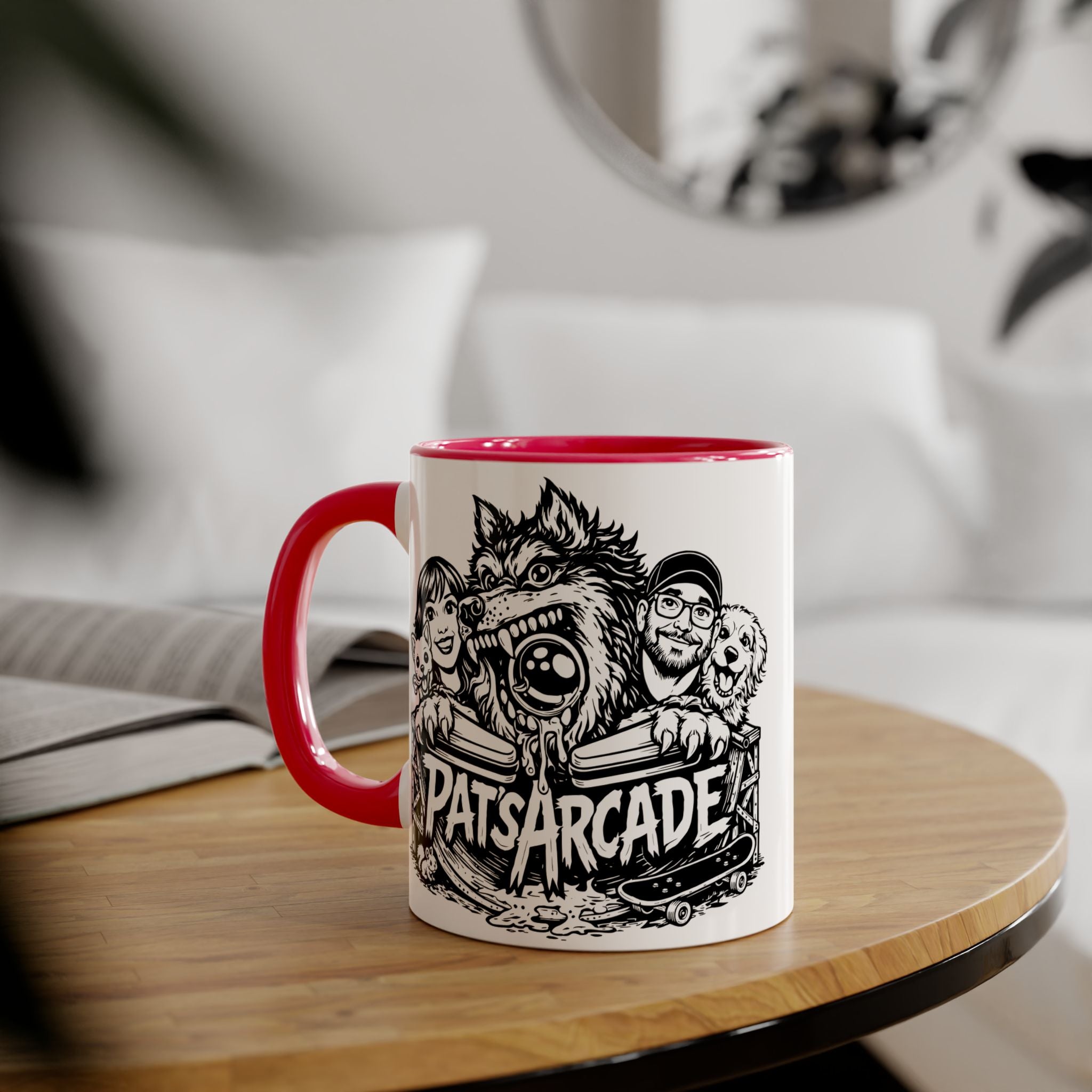 Pat’s Arcade "The Pack" Coffee Mug