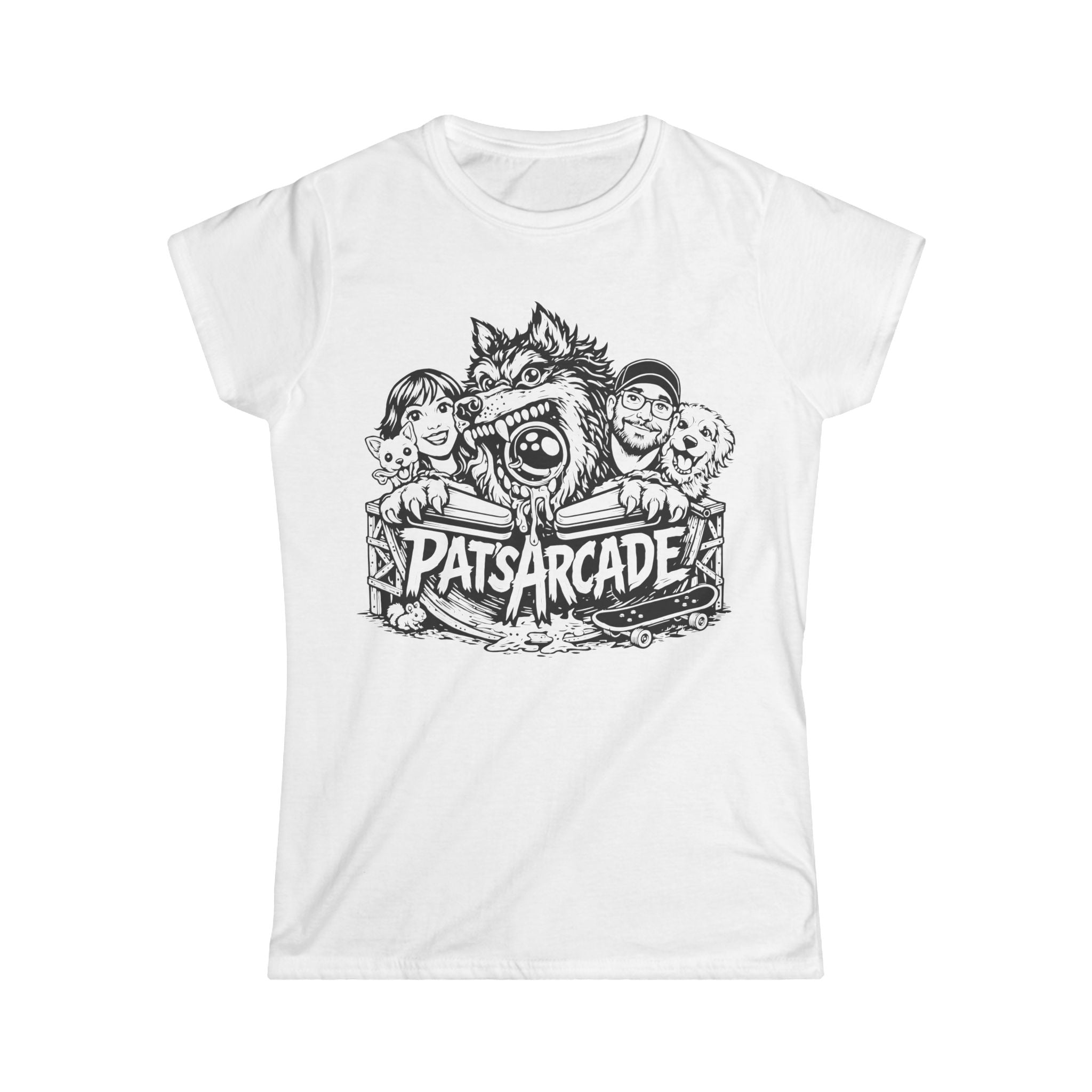 Pat's Arcade "The Pack" T-Shirt (Women's)