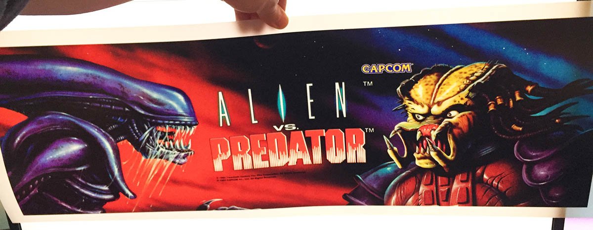 Alien VS Predator Marquee Retro Labs Inc.