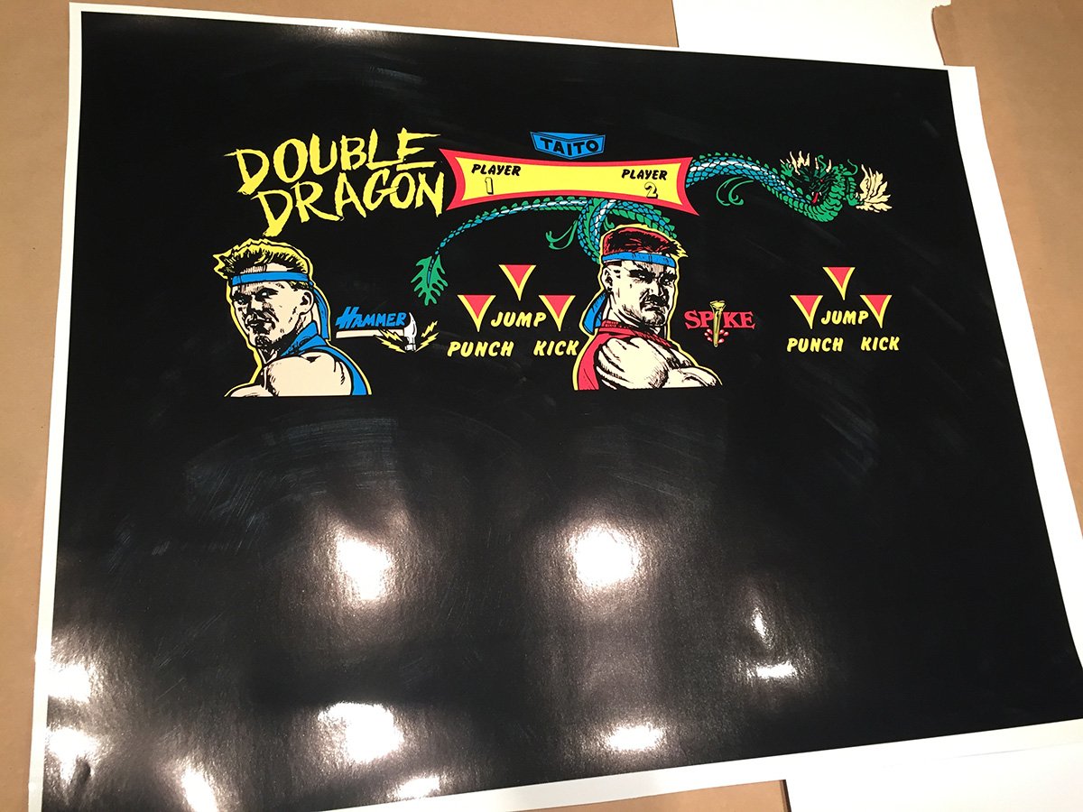 Double Dragon Control Panel Retro Labs Inc.
