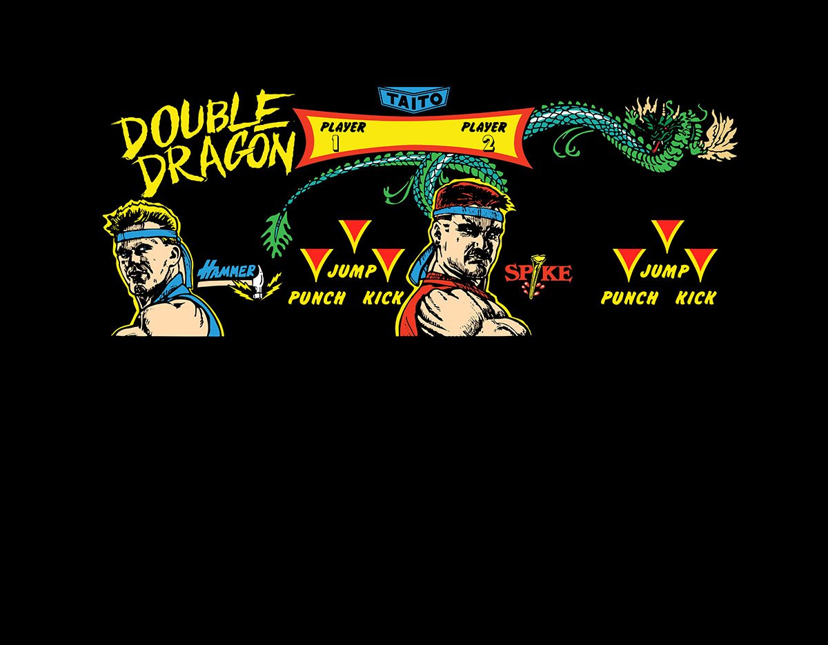 Double Dragon Control Panel Retro Labs Inc.