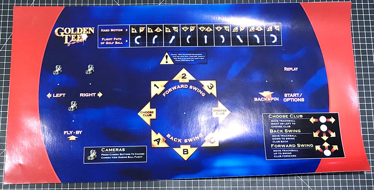 Golden Tee Control Panel (Conversion) Retro Labs Inc.