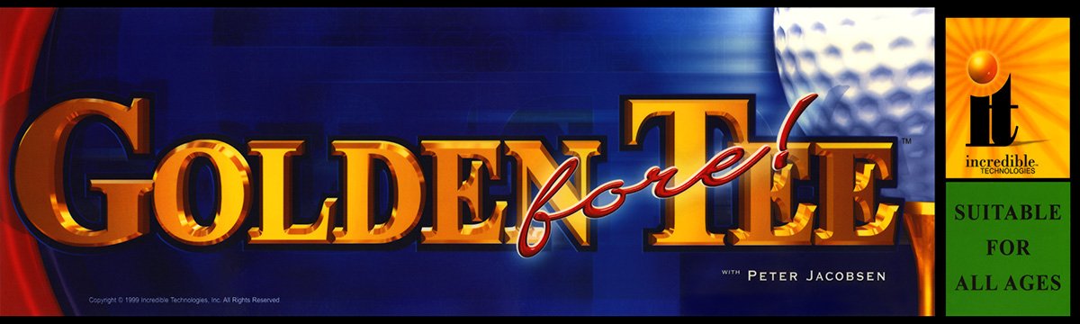 Golden Tee Fore Marquee Retro Labs Inc.