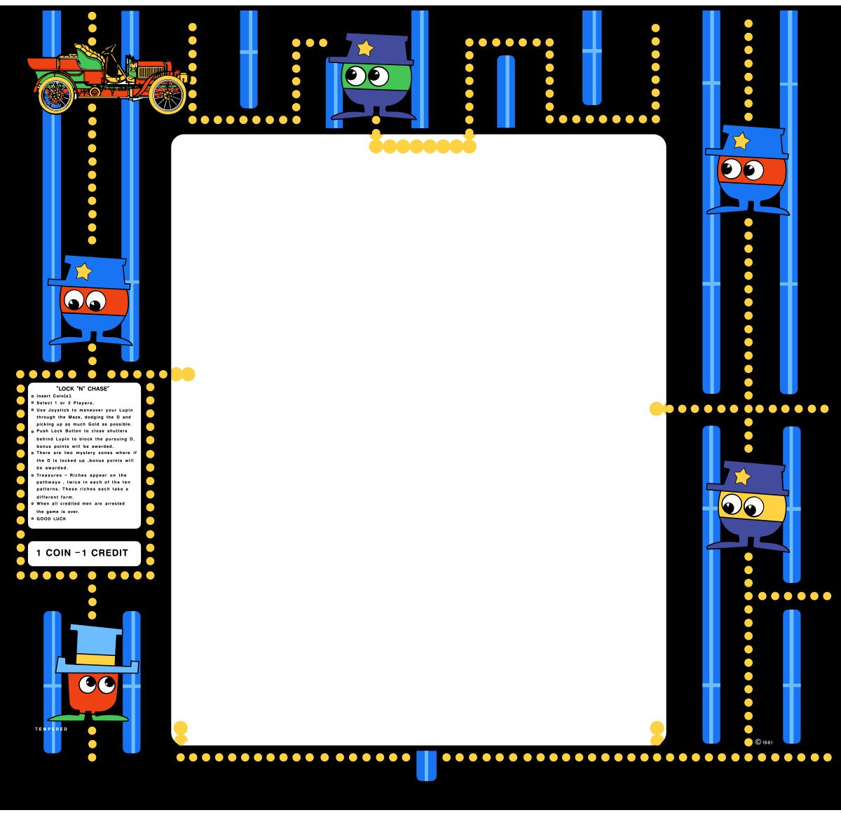 Lock N Chase Bezel Retro Labs Inc.