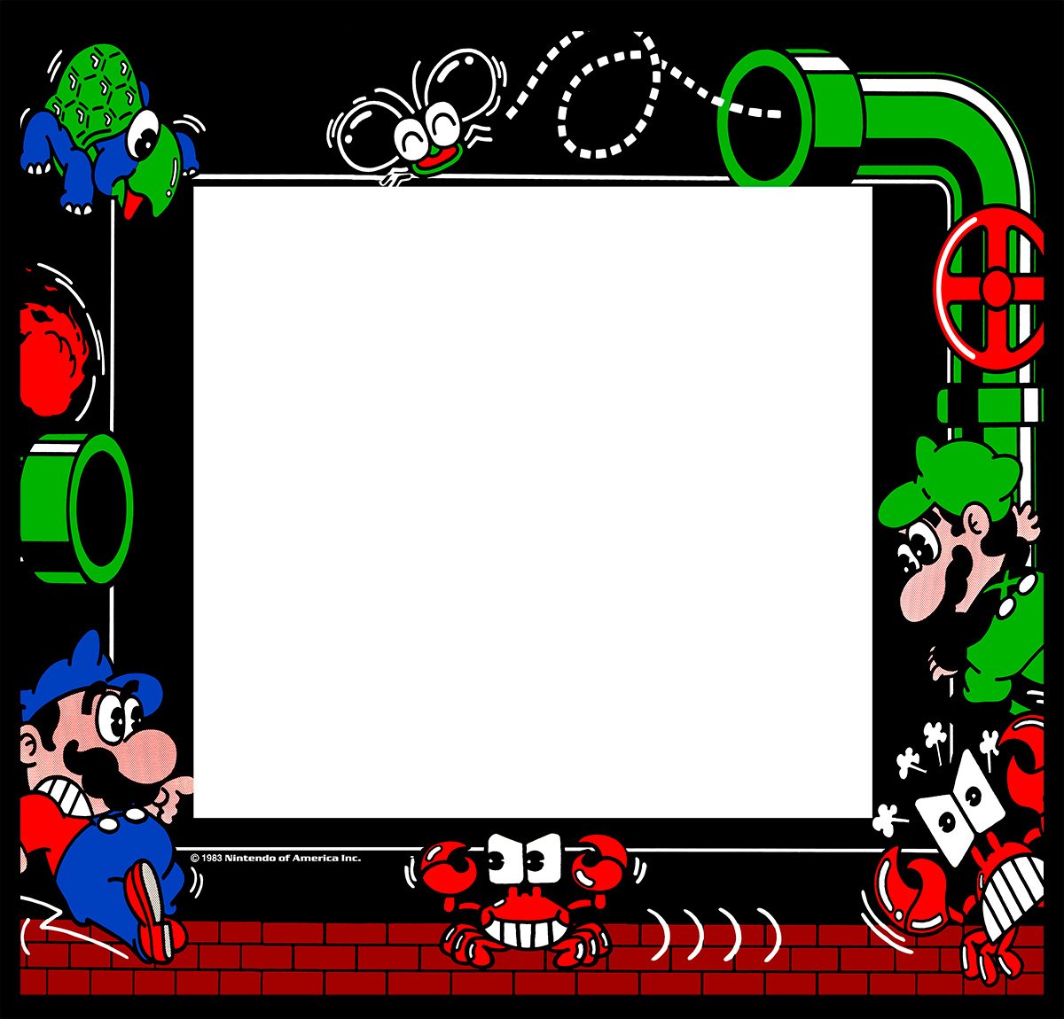 Mario Bros Bezel Retro Labs Inc.