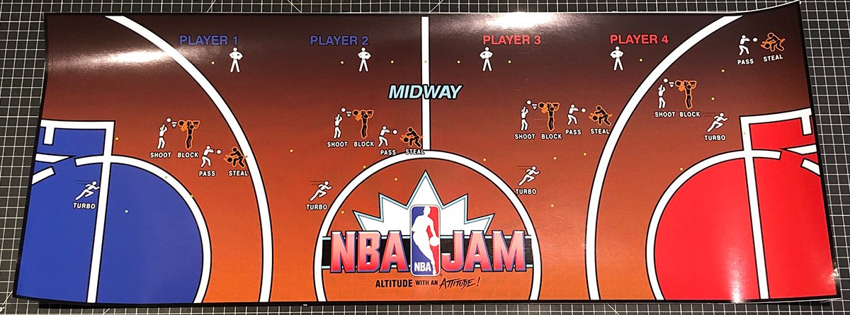 NBA Jam Control Panel Retro Labs Inc.