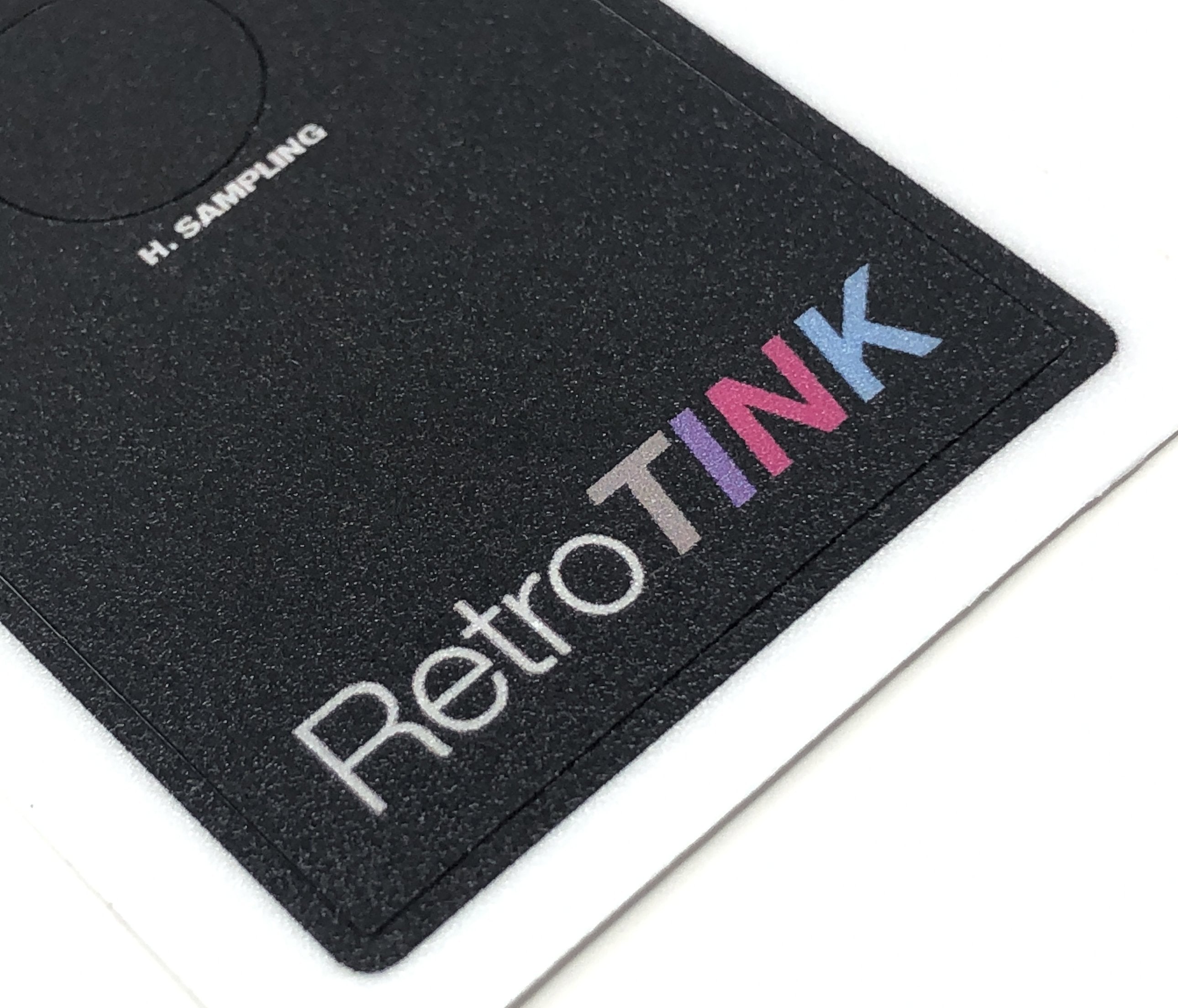 RetroTINK-5X Remote Control Overlay Decal Retro Labs Inc.