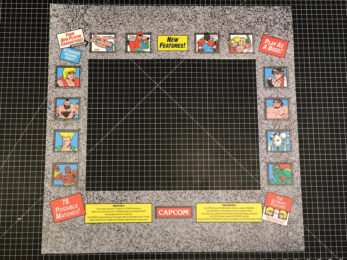 Street Fighter 2 Champion Edition Bezel Retro Labs Inc.