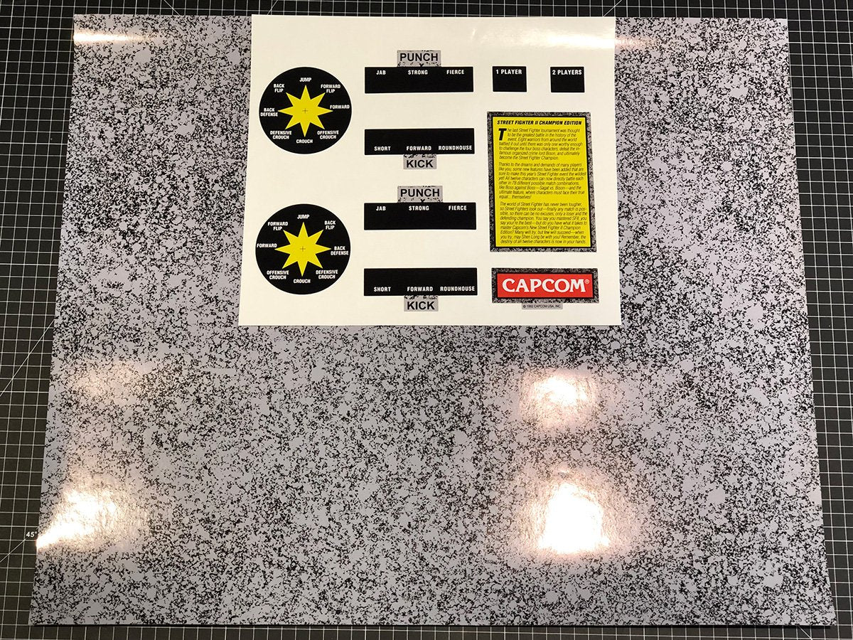 Street Fighter 2 Champion Edition Control Panel Conversion Kit Retro Labs Inc.