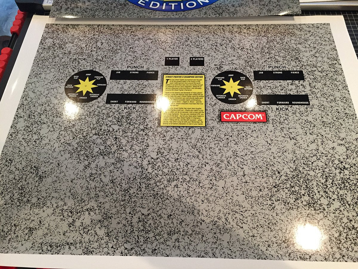 Street Fighter 2 Champion Edition Control Panel Retro Labs Inc.