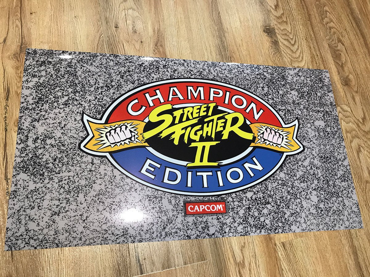 Street Fighter 2 Champion Edition Marquee (Big blue) Retro Labs Inc.