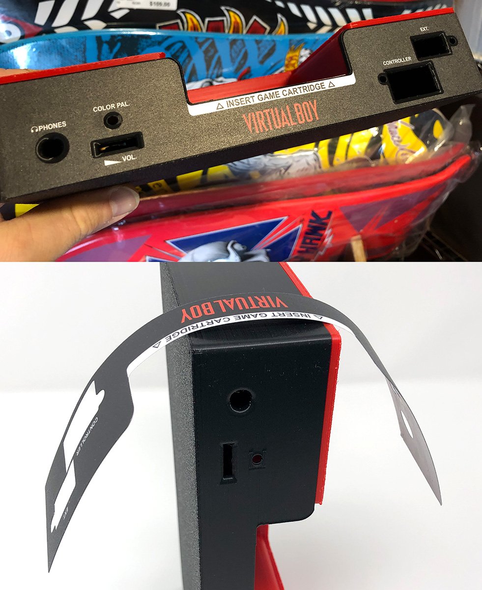 Virtual Boy Consolizer Decal Set Retro Labs Inc.