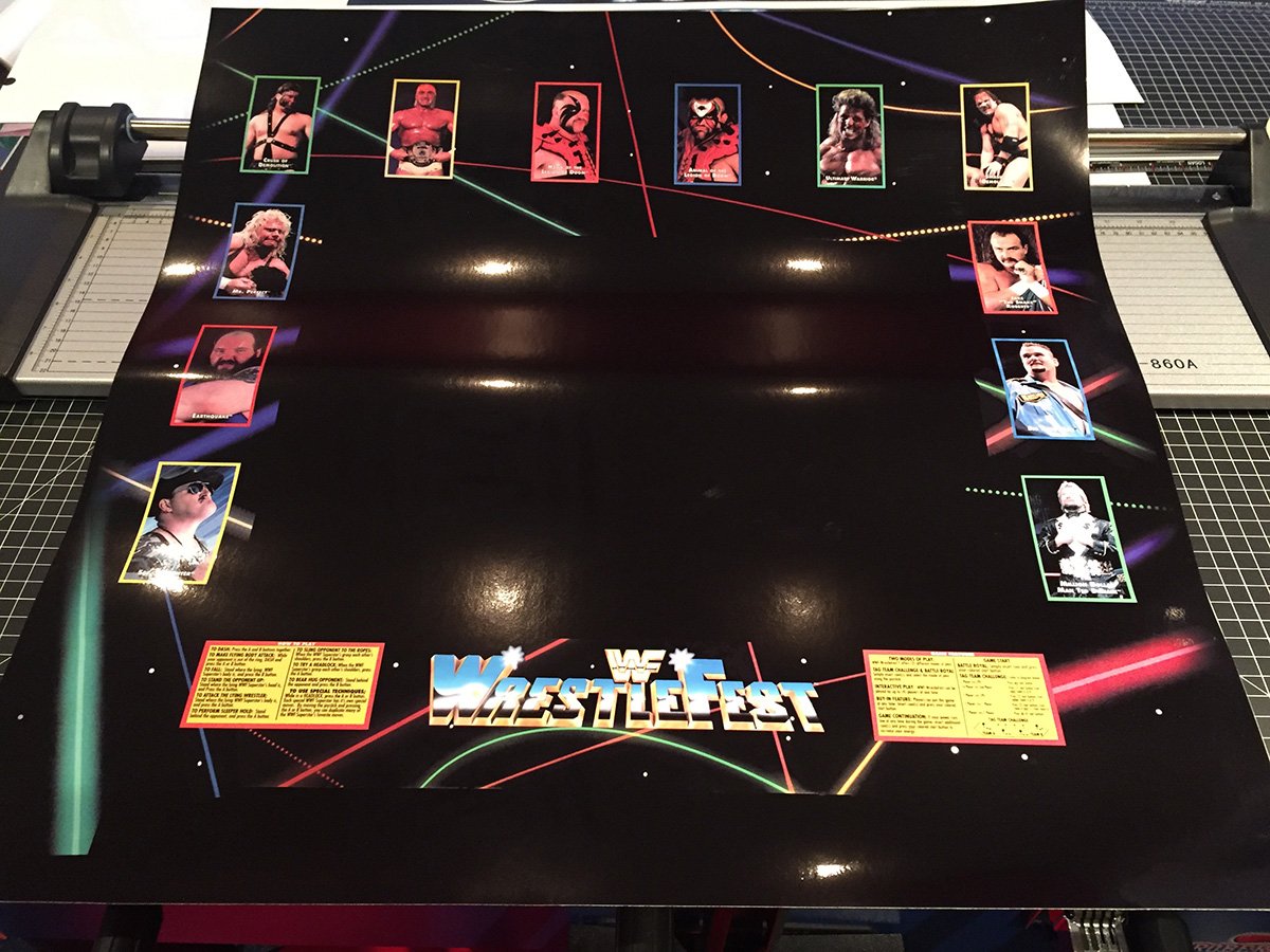 Wrestlefest Bezel Retro Labs Inc.