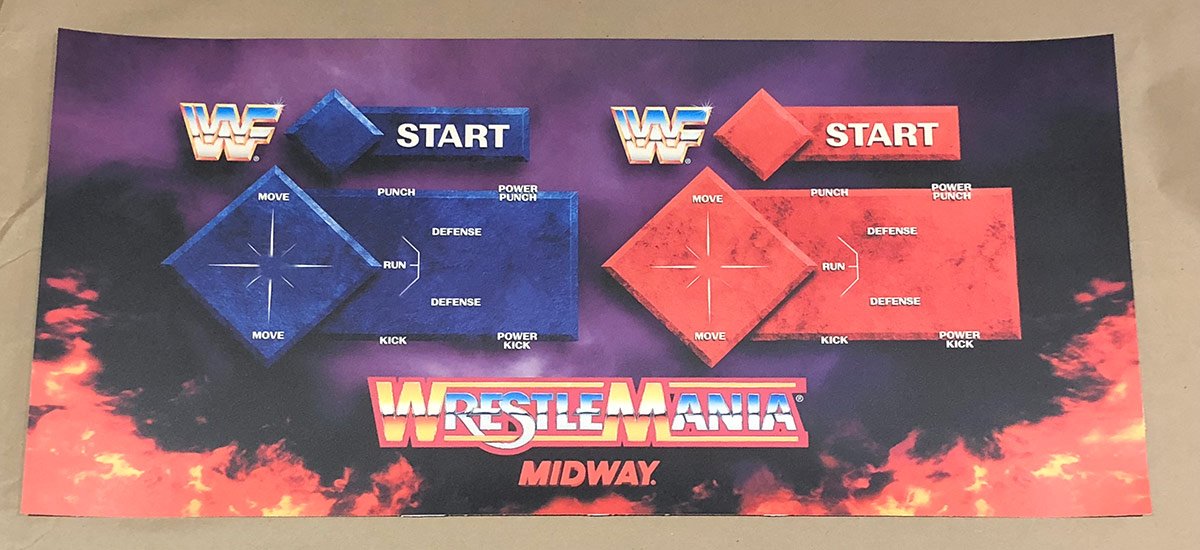 Wrestlemania Control Panel Retro Labs Inc.