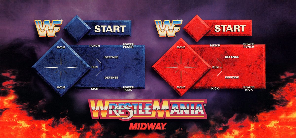 Wrestlemania Control Panel Retro Labs Inc.
