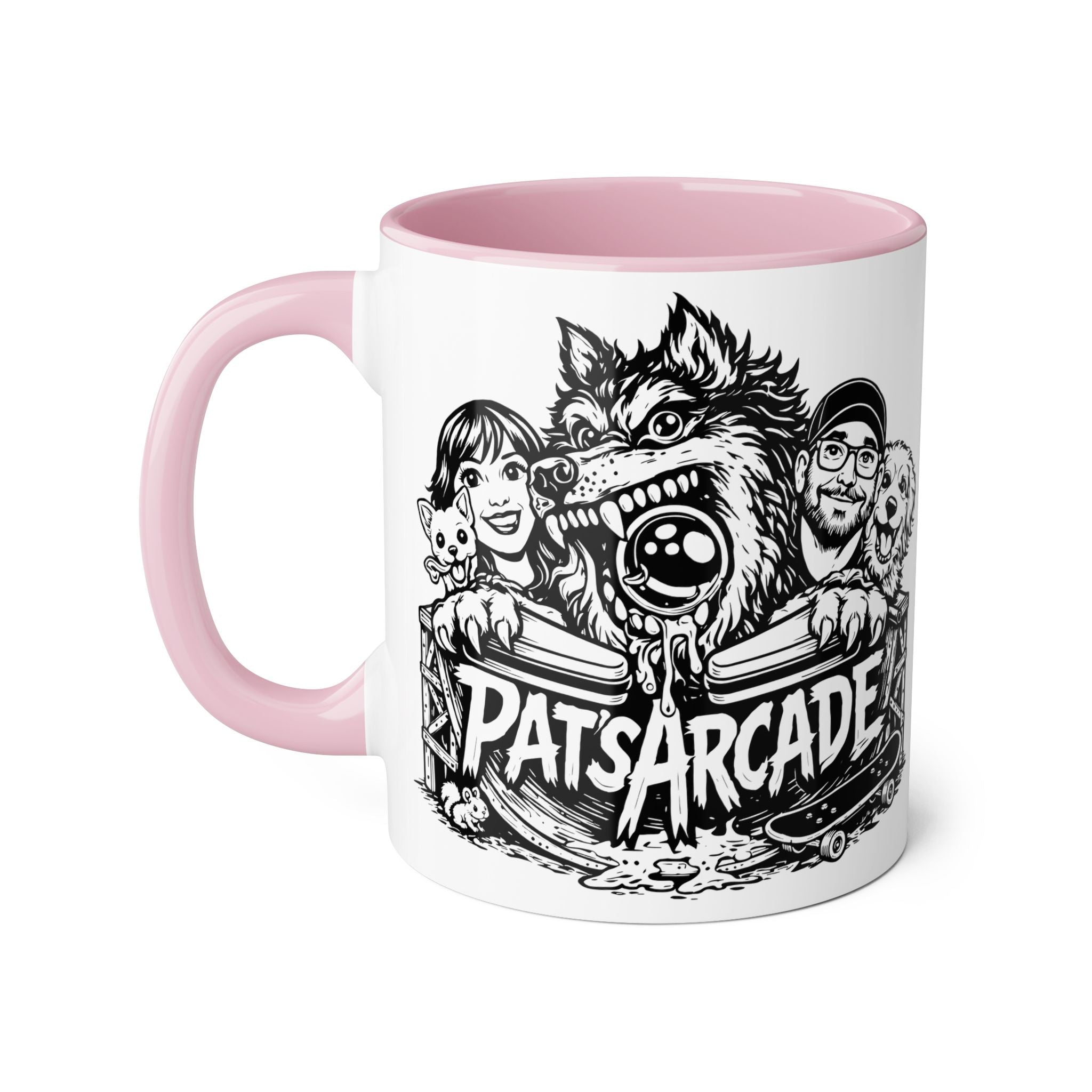 Pat’s Arcade "The Pack" Coffee Mug