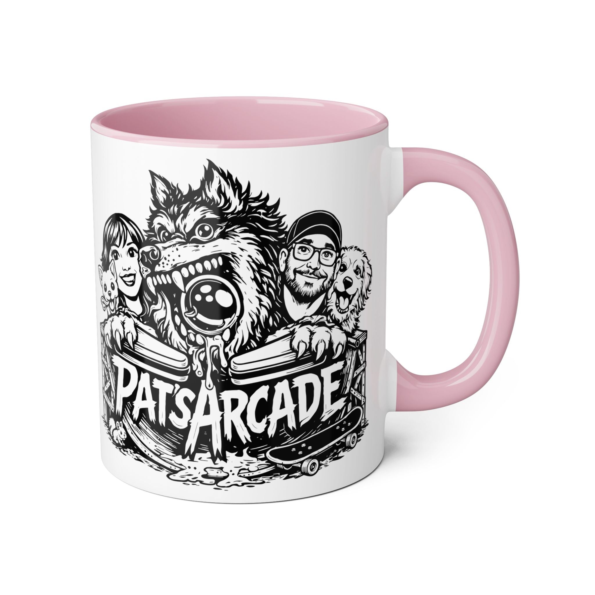 Pat’s Arcade "The Pack" Coffee Mug