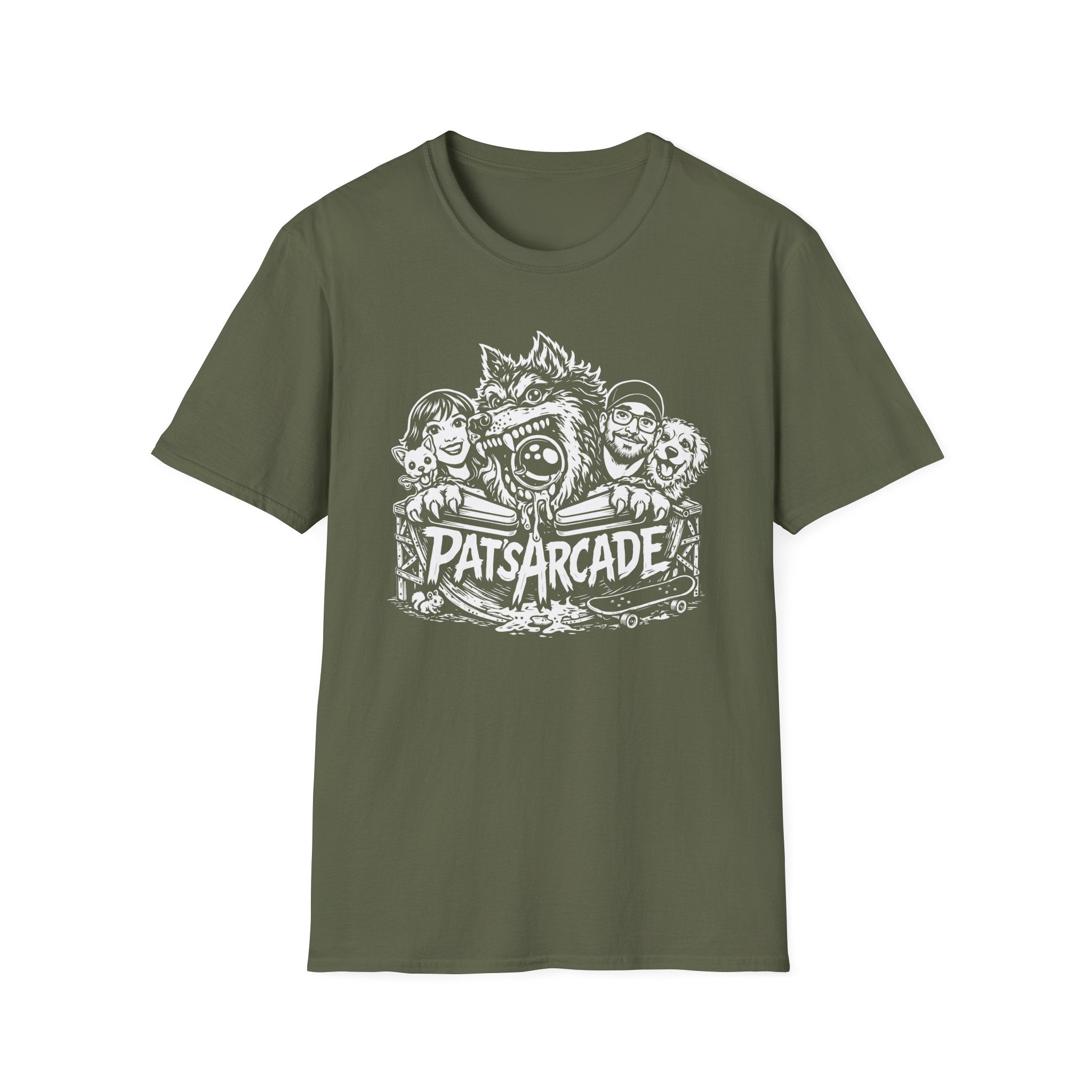 Pat's Arcade "The Pack" Softstyle T-Shirt (Unisex)