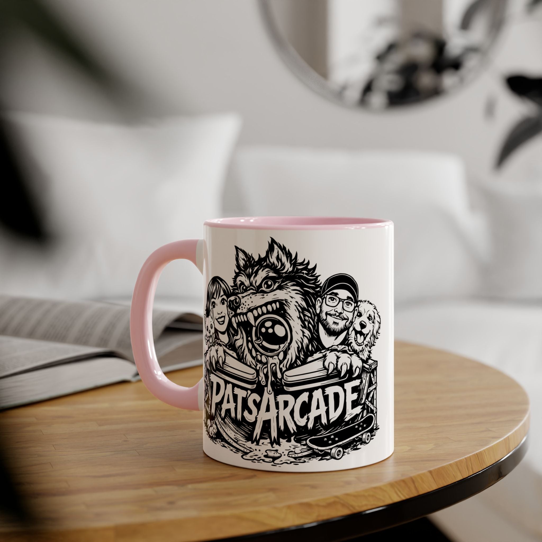 Pat’s Arcade "The Pack" Coffee Mug