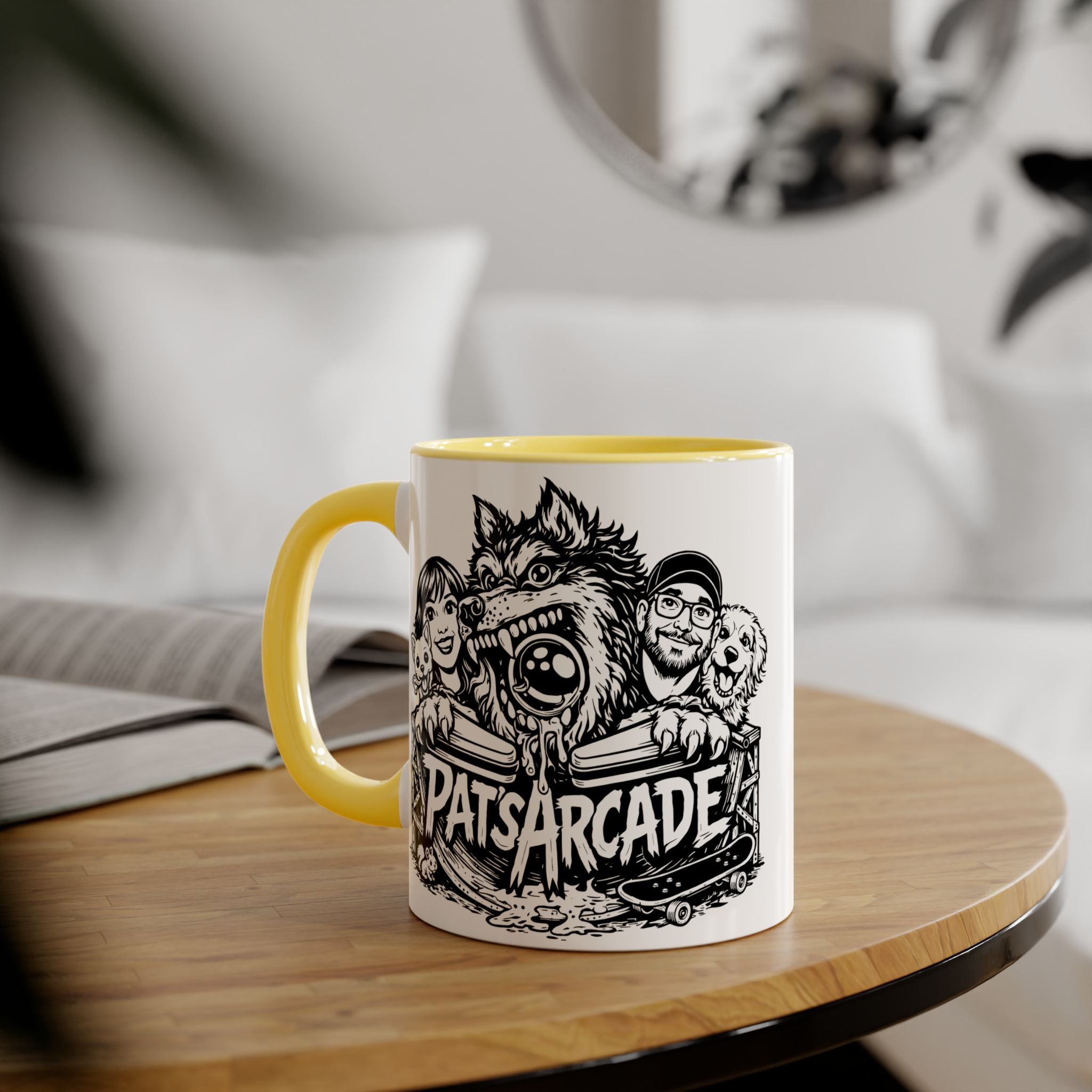 Pat’s Arcade "The Pack" Coffee Mug