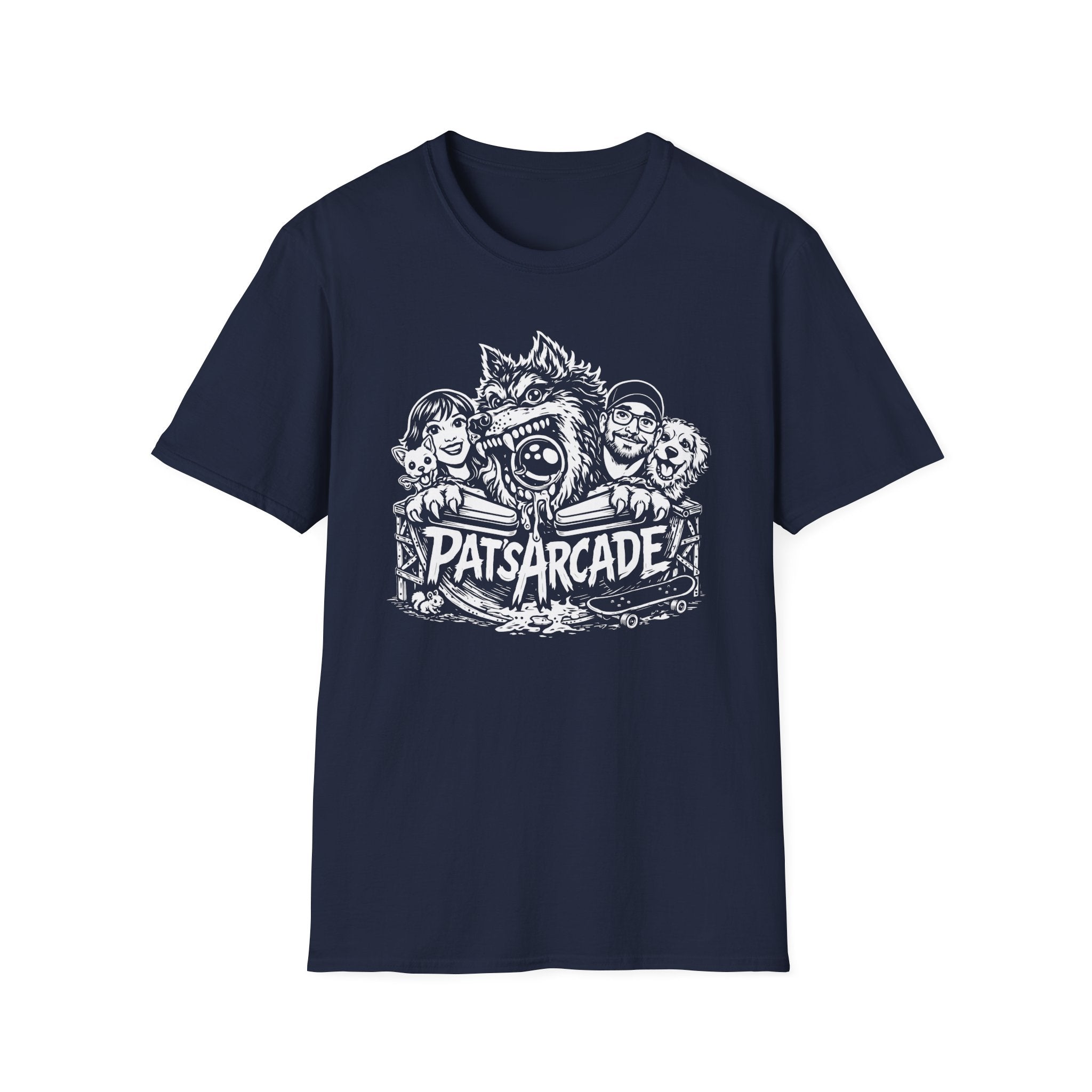Pat's Arcade "The Pack" Softstyle T-Shirt (Unisex)
