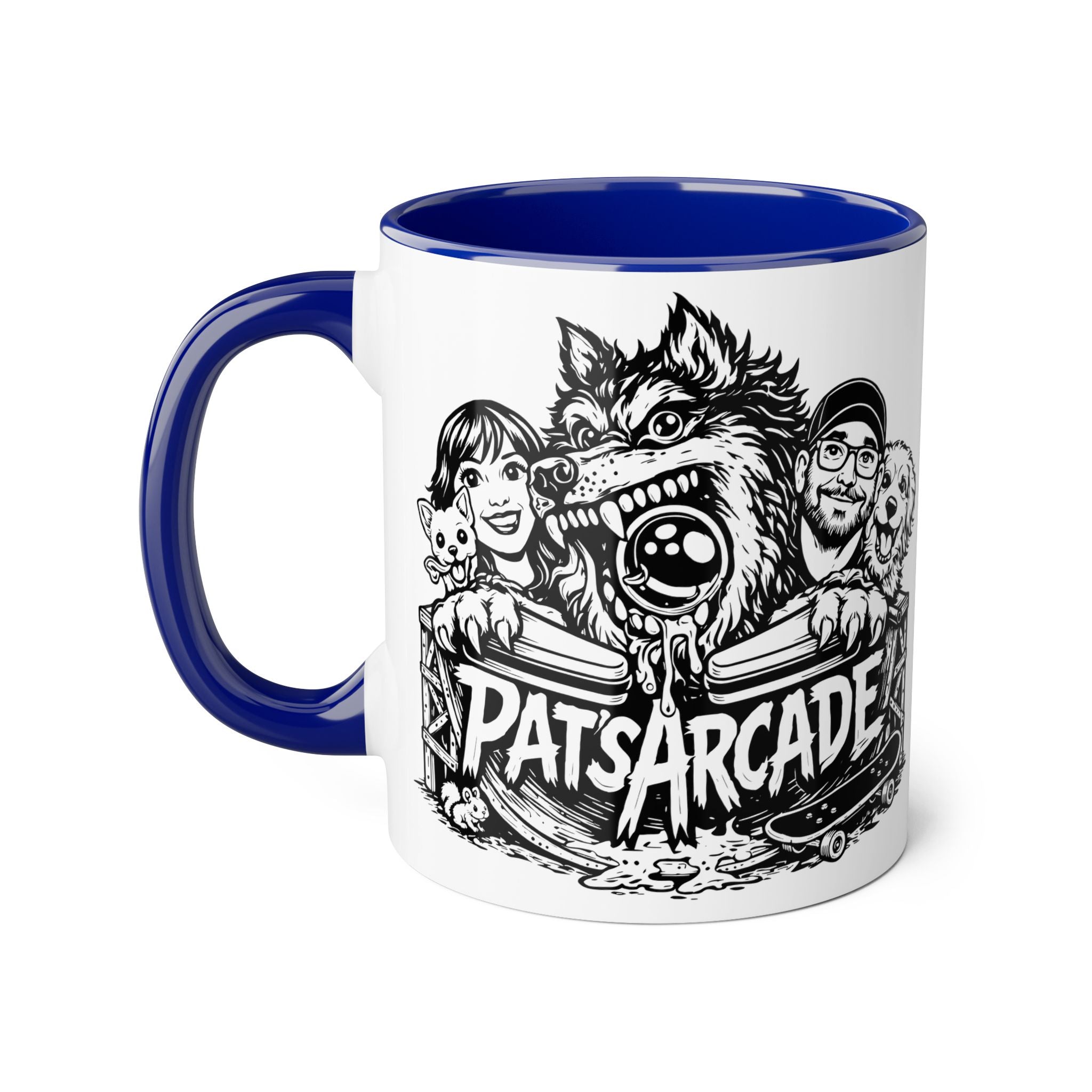 Pat’s Arcade "The Pack" Coffee Mug