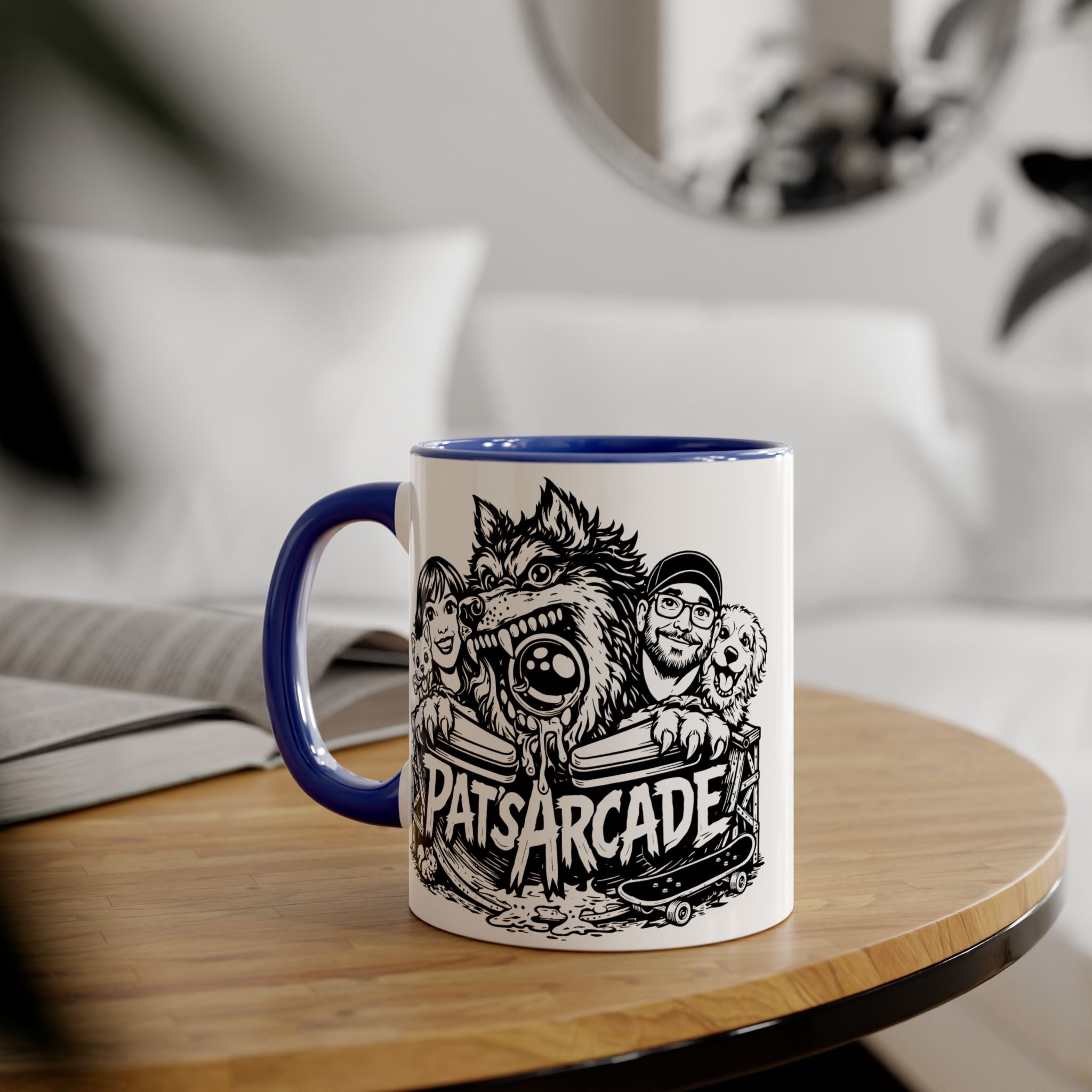 Pat’s Arcade "The Pack" Coffee Mug