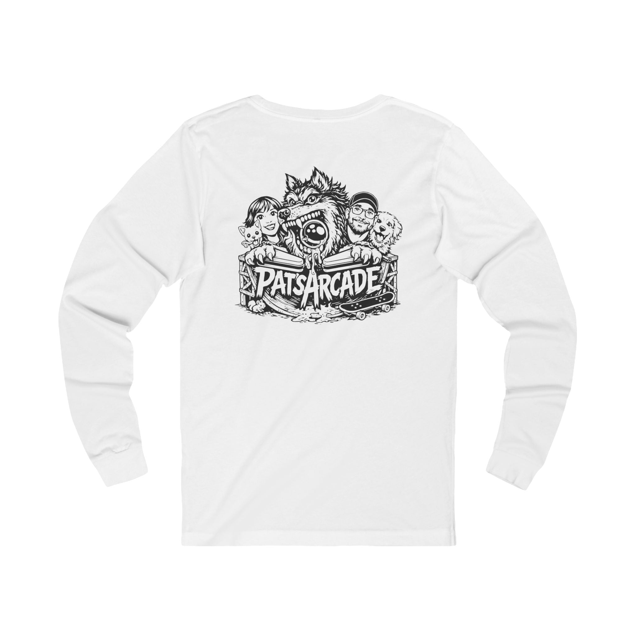 Pat’s Arcade "The Pack" Long Sleeve Tee (Unisex)