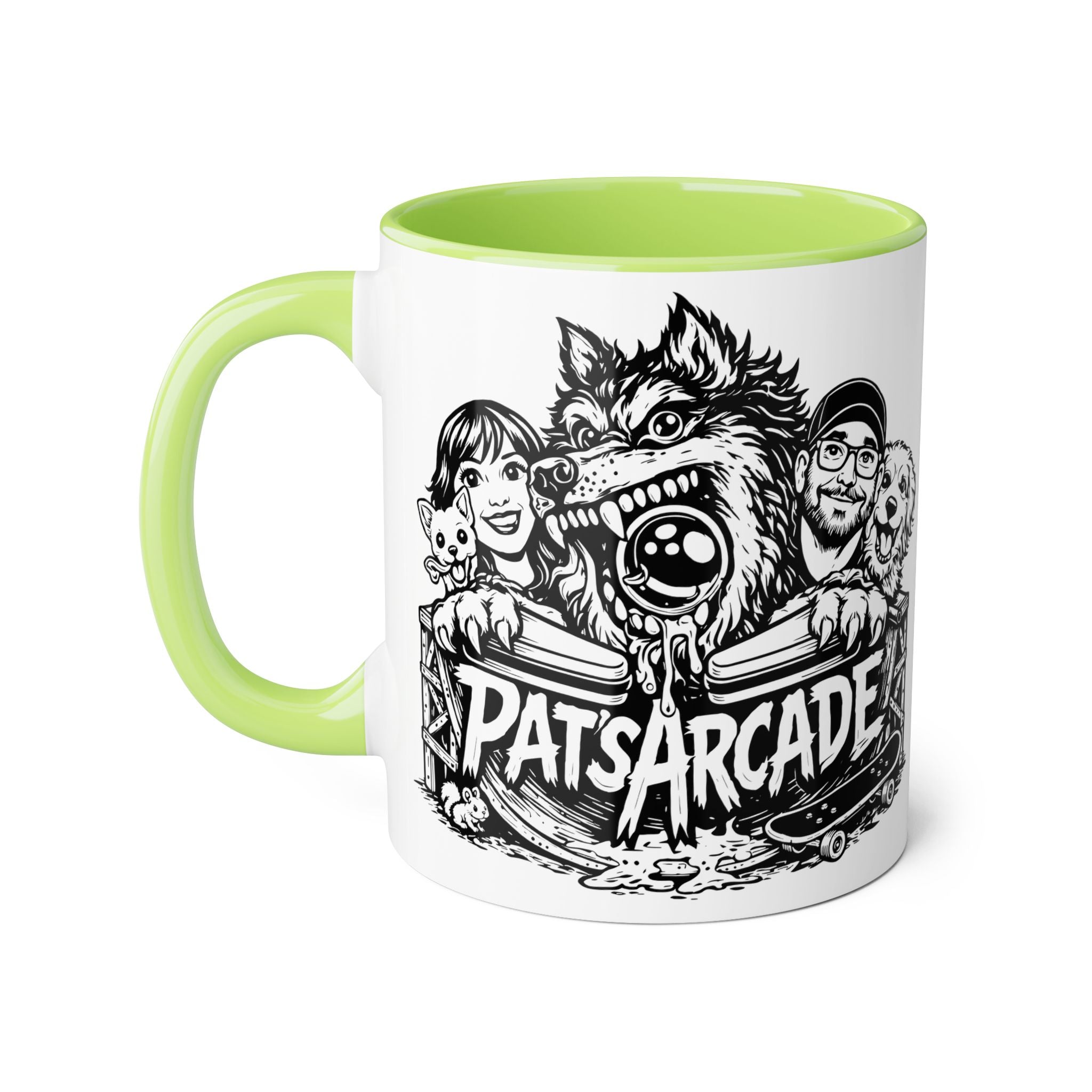 Pat’s Arcade "The Pack" Coffee Mug