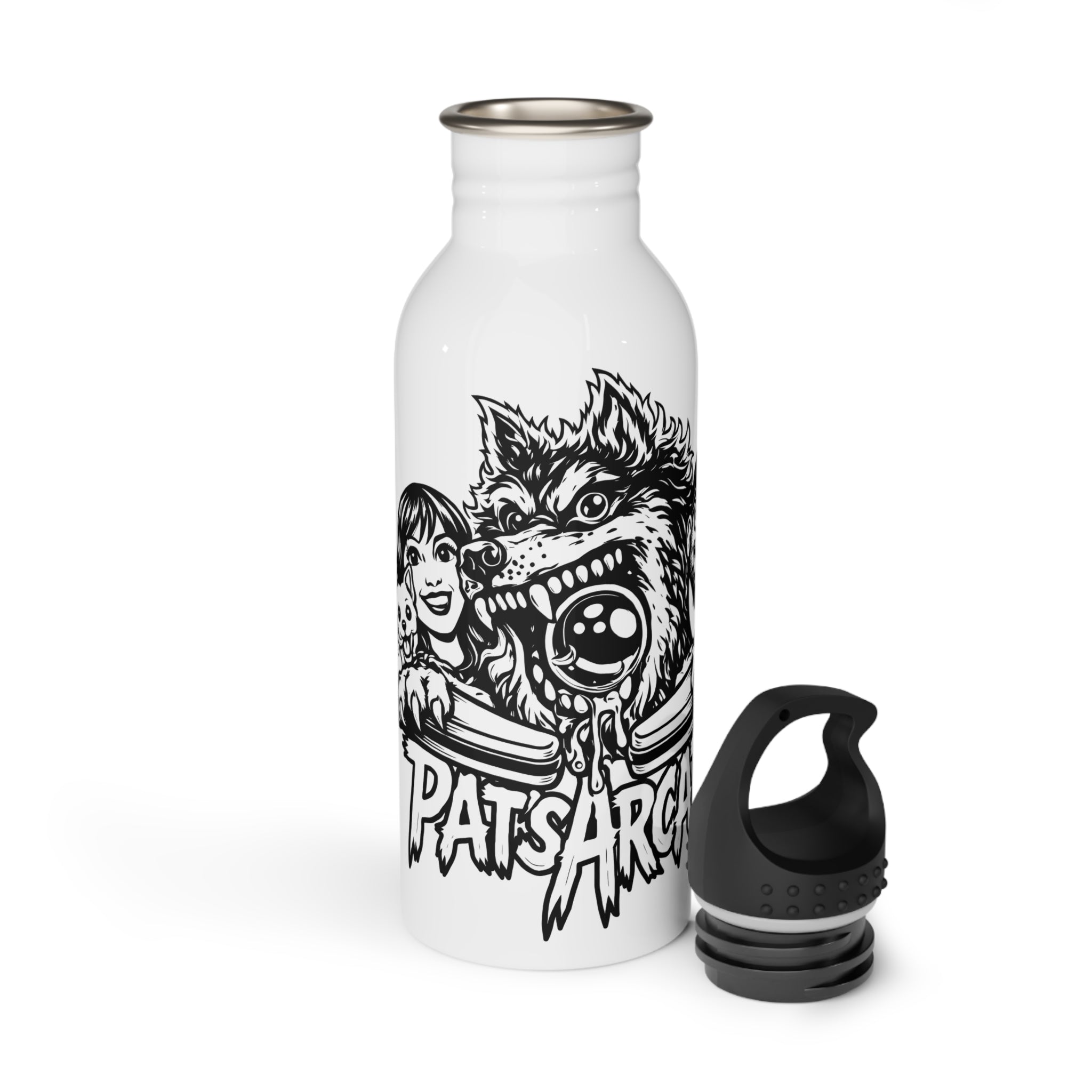 Pat’s Arcade “The Pack” Stainless Steel Water Bottle