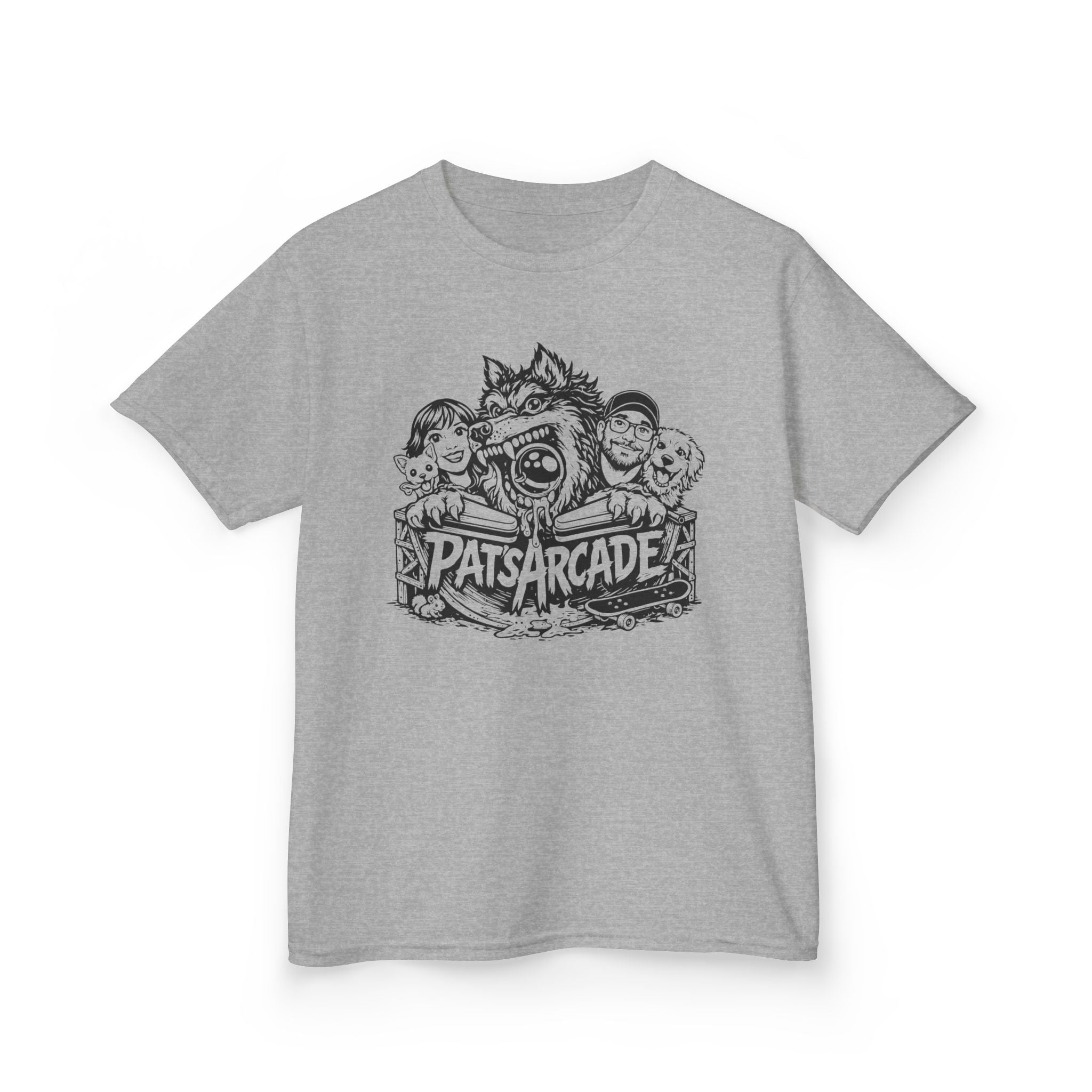 Pat's Arcade "The Pack" T-Shirt (Kids)