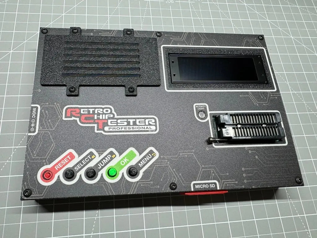 8bit-Museum Retro Chip Tester Pro Overlay Decal (Limited)