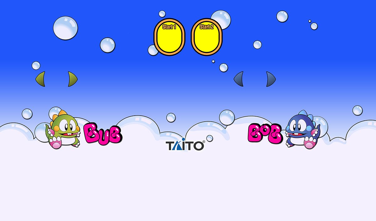Bubble Bobble Control Panel - CPO_BUBBLEBOBBLE
