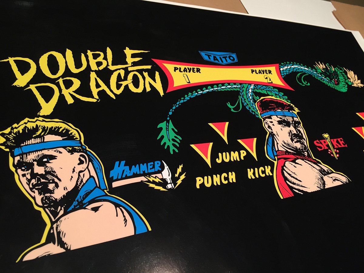 Double Dragon Control Panel Retro Labs Inc.