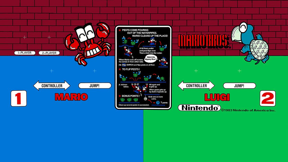 Mario Bros Control Panel - CPO_MARIOBROS