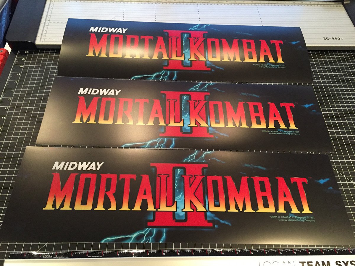 Mortal Kombat 2 Marquee Retro Labs Inc.