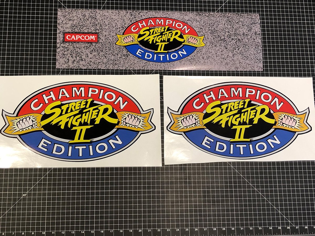 Street Fighter 2 Champion Edition Marquee Retro Labs Inc.