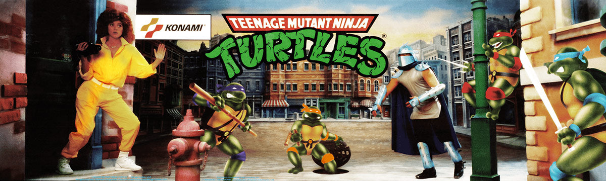 Teenage Mutant Ninja Turtles Marquee (TMNT) Retro Labs Inc.